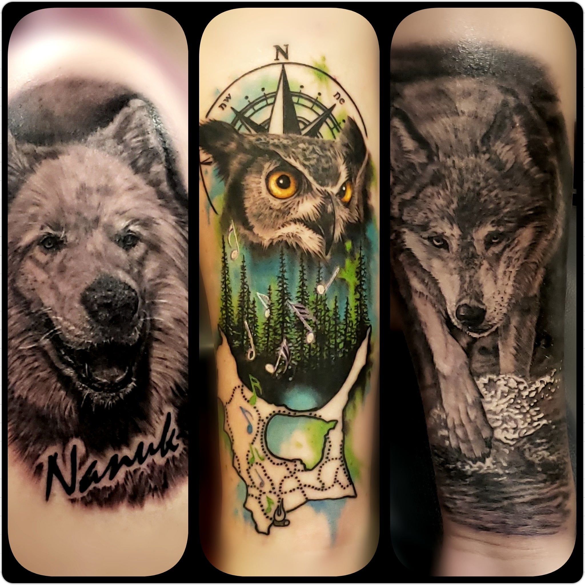 Studio Z Art Tattoo Piercing's Instagram profile post: “✖️🐡 . . . . #fis…  | Tattoos, Flower tattoo, Fish tattoos